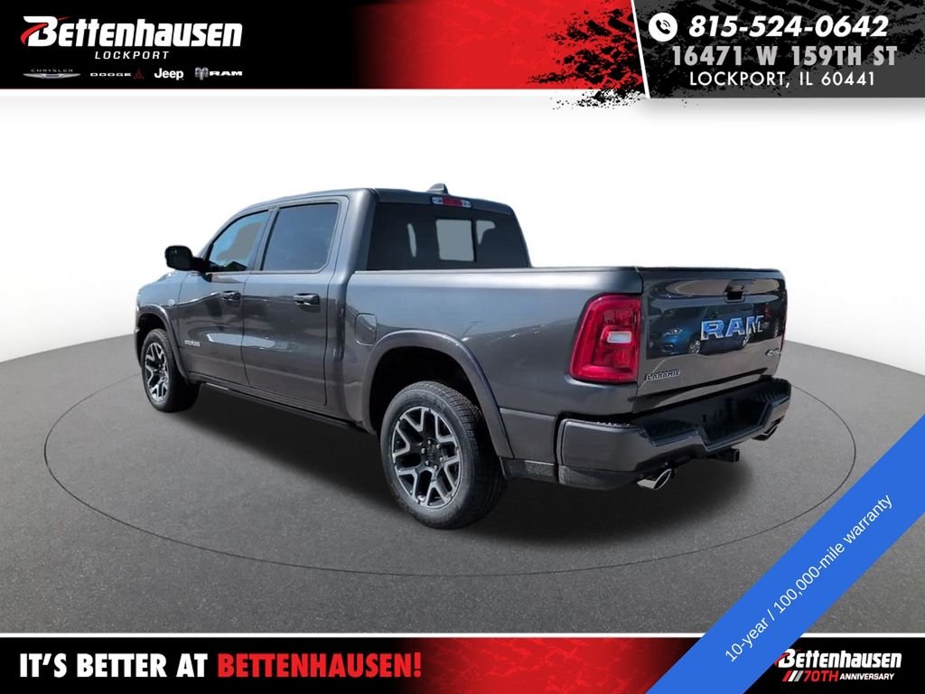 New 2026 Granite Crystal Metallic Clear-Coat Exterior Paint RAM Laramie image 9