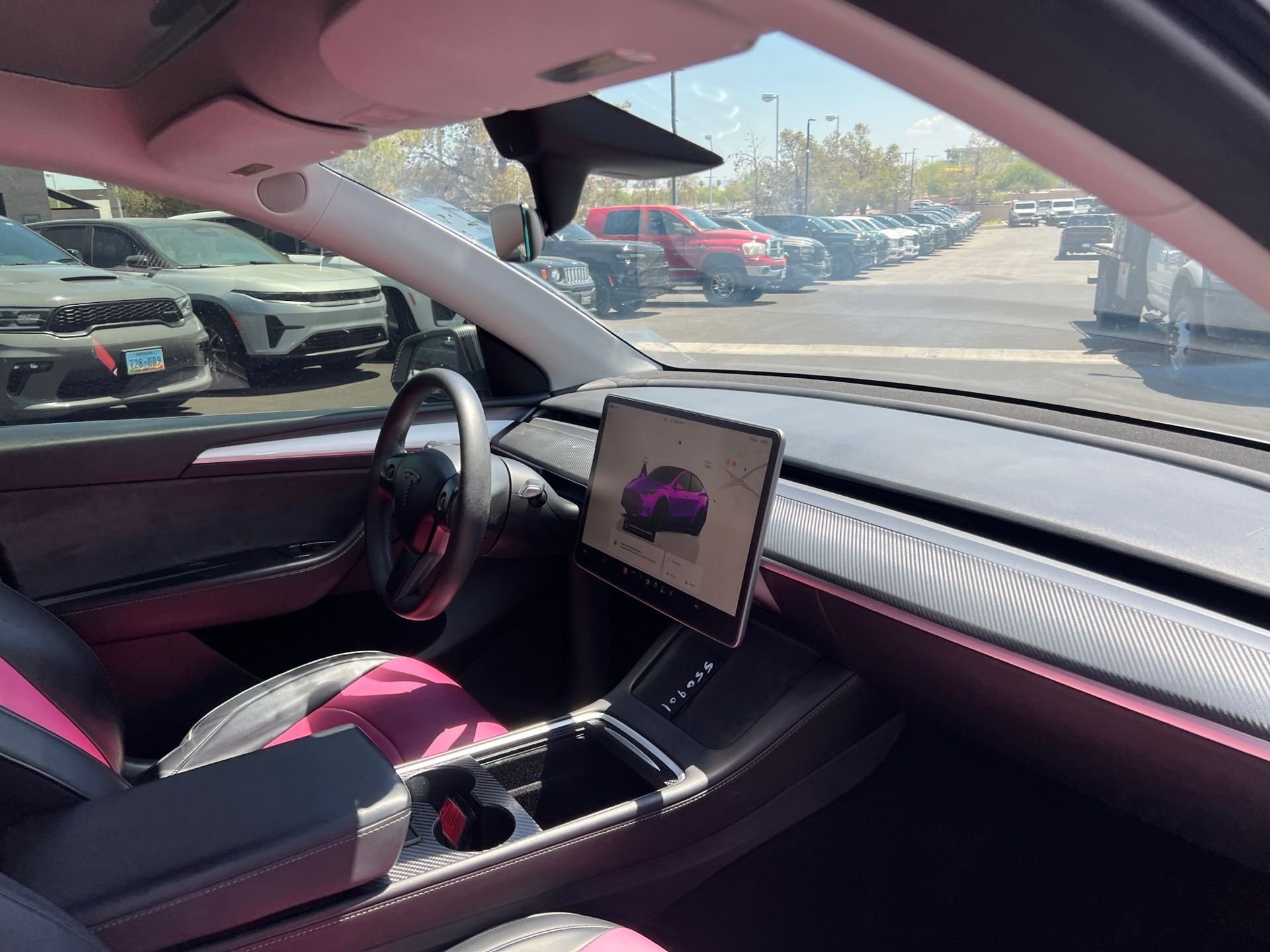 Used 2022 White Tesla Performance image 23