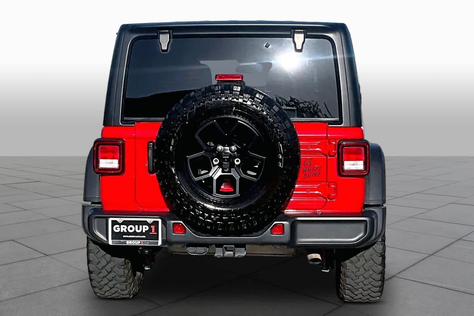 Used 2025 Firecracker Red Clearcoat Jeep Willys image 5
