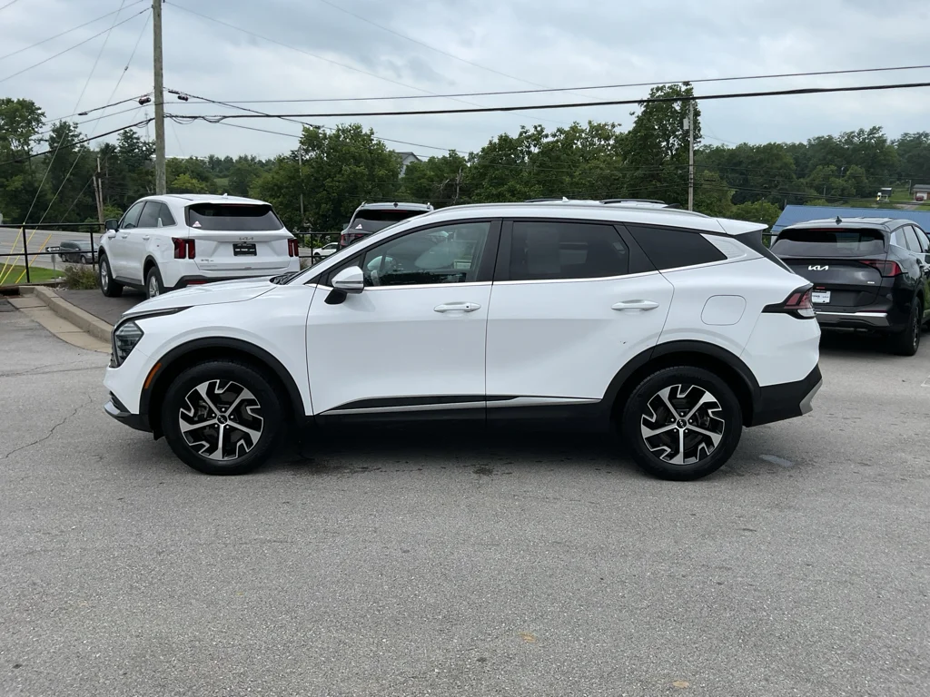 Used 2024 Glacial White Pearl Kia EX image 6