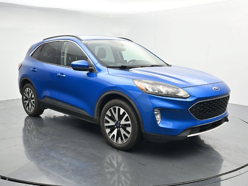 Used 2020 Blue Ford SEL image 2