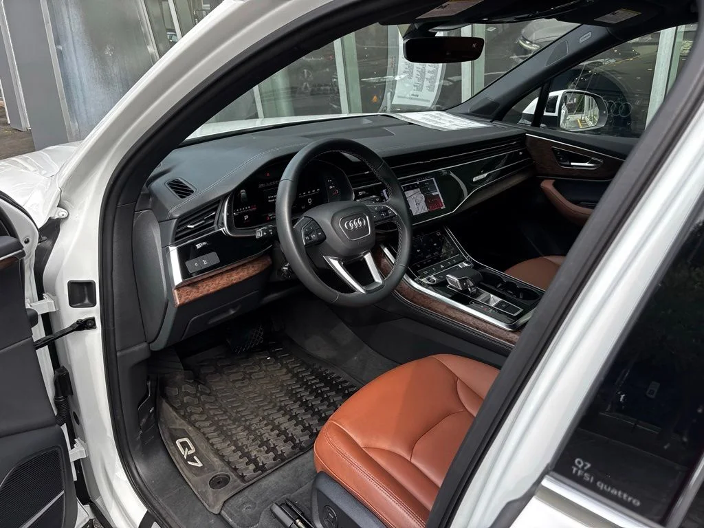 New 2025 White Audi 55 Premium Plus image 11