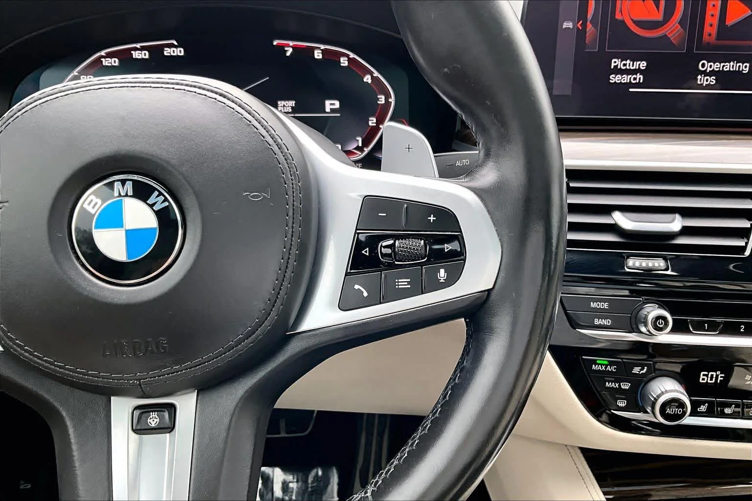 Used 2021 Bernina Grey Amber Effect Metallic BMW 540i xDrive image 25