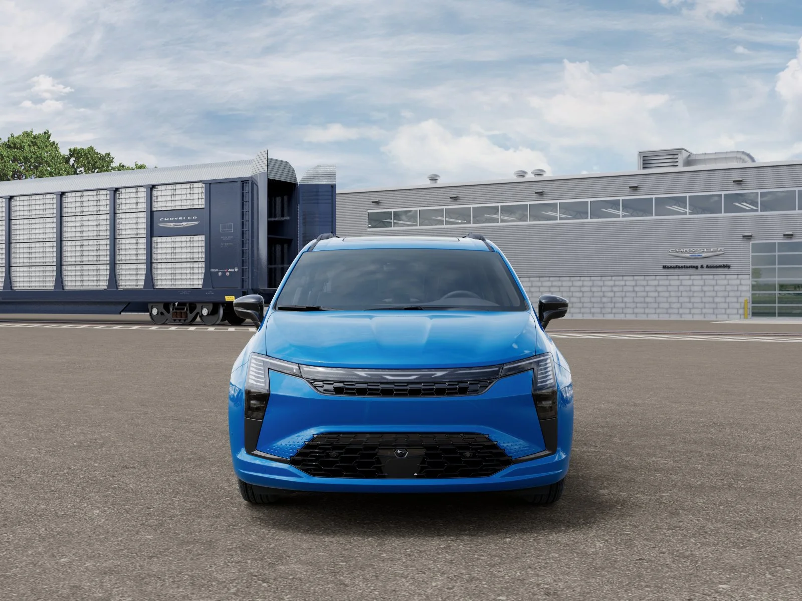 New 2027 Hydro Blue Pearl-Coat Exterior Paint Chrysler Limited image 32