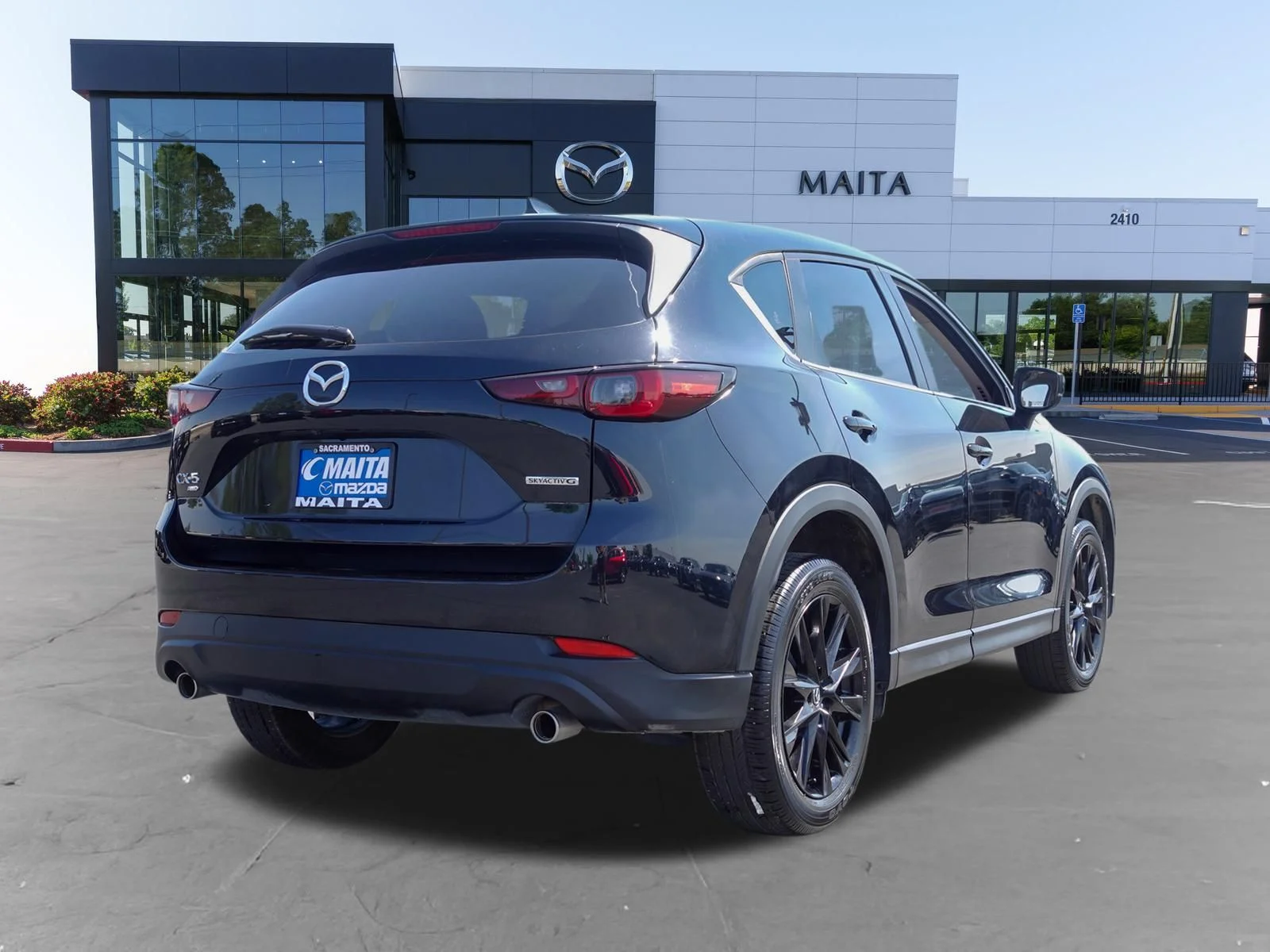 Certified Used 2025 Jet Black Mica Mazda 2.5 S Carbon Edition image 4