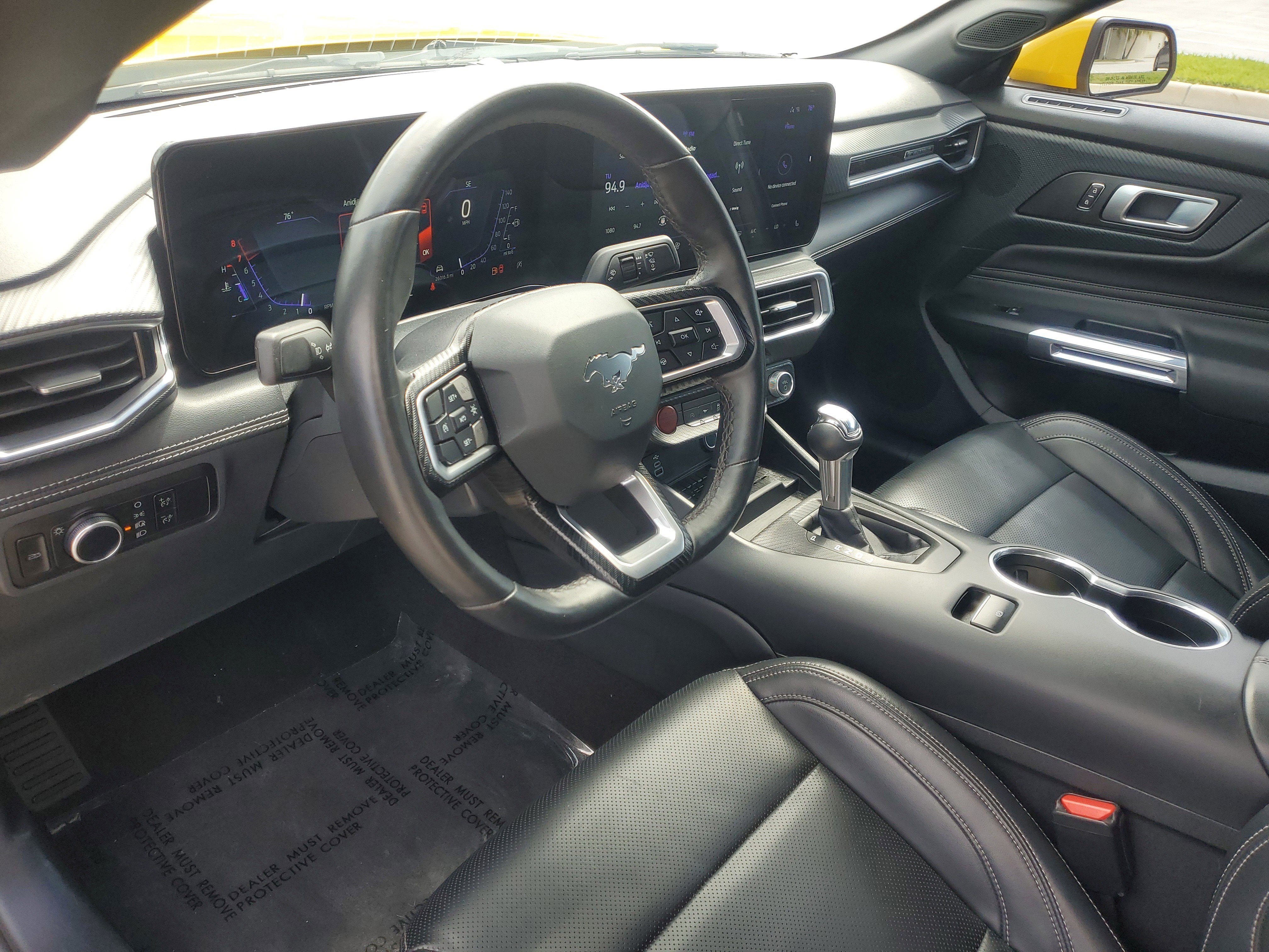 Used 2024 Yellow Ford EcoBoost Premium image 11