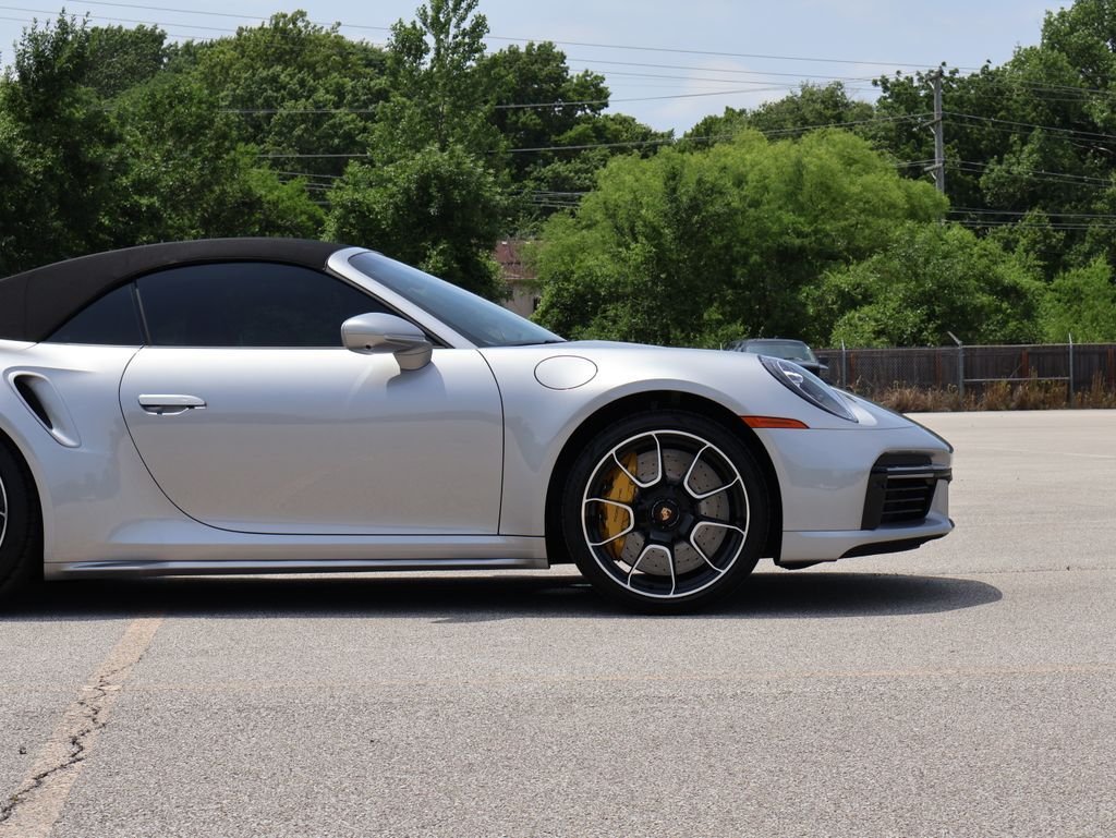 Used 2022 GT Silver Metallic Porsche Turbo S image 10