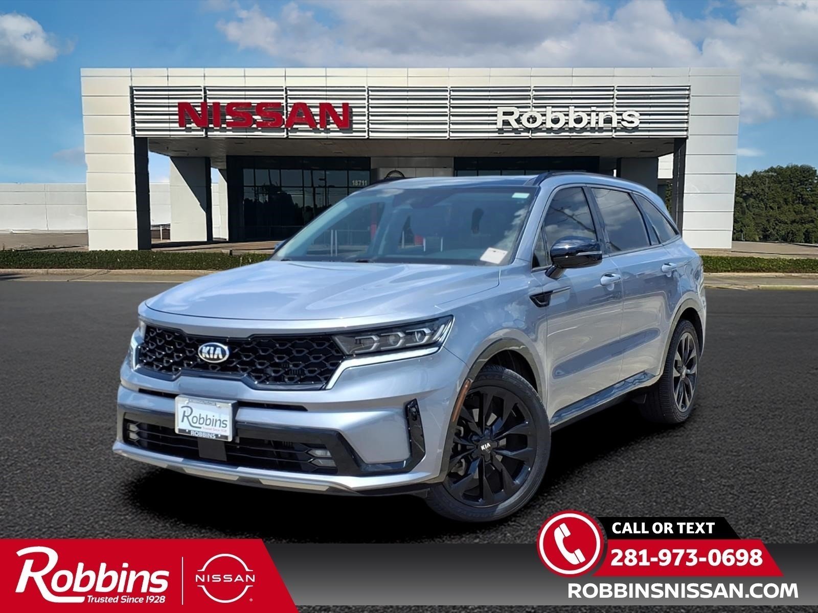 2021 Kia Sorento SX Gray at AutoNation Chrysler Jeep Dodge Ram Spring