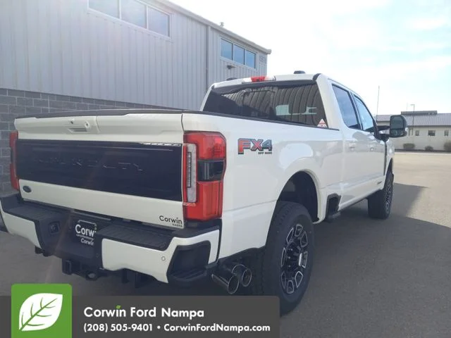 New 2026 Star White Metallic Tri-Coat Ford Platinum image 3