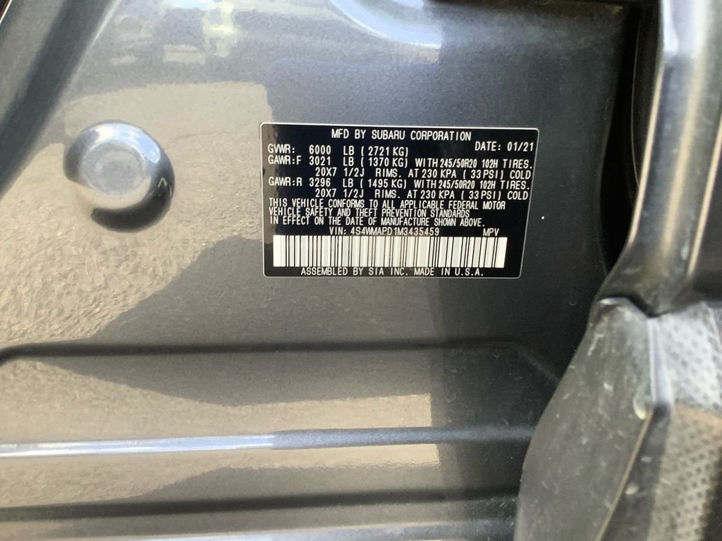 Used 2021 Gray Subaru Limited image 20