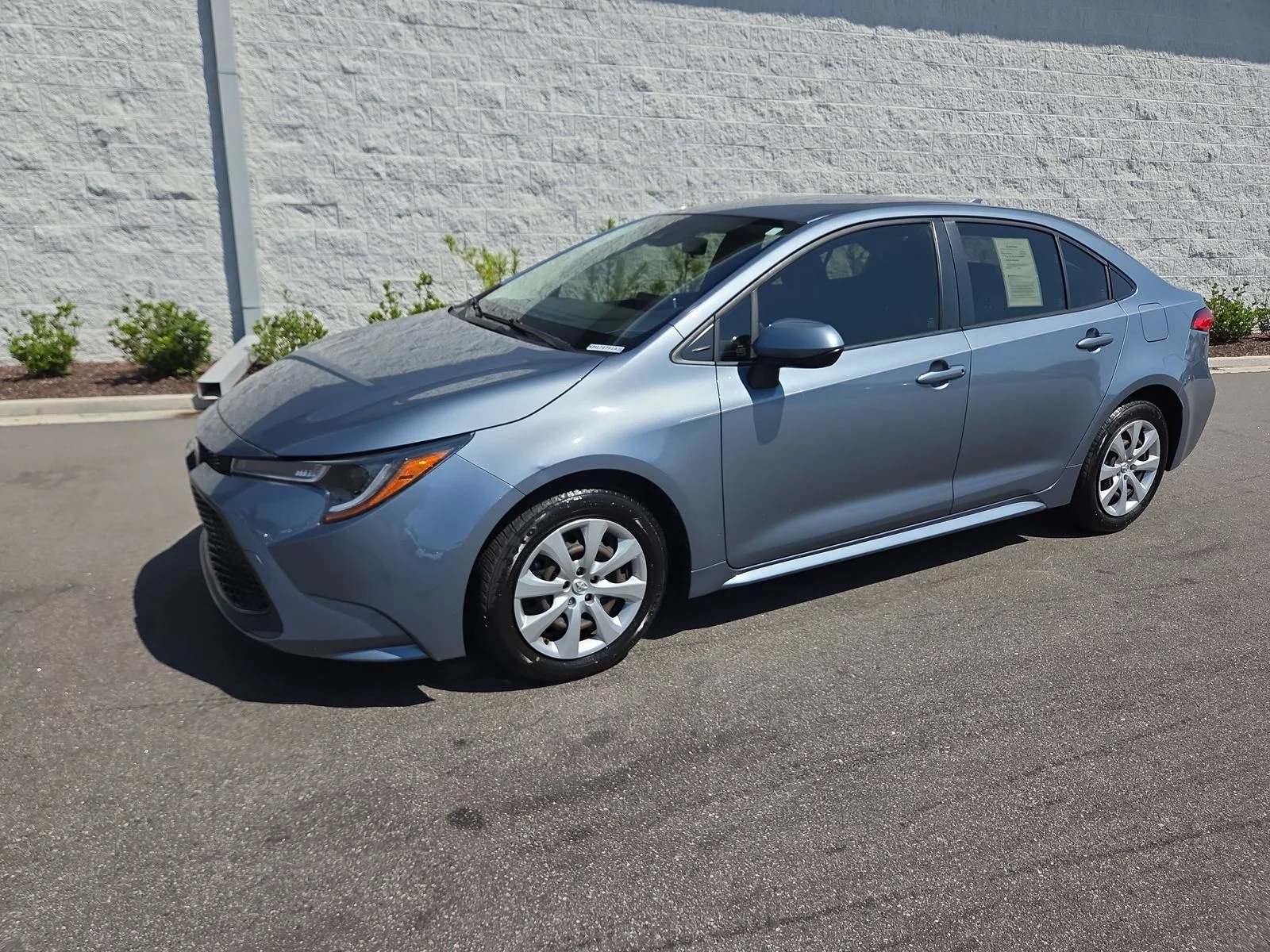 Used 2021 Celestite Toyota LE image 1