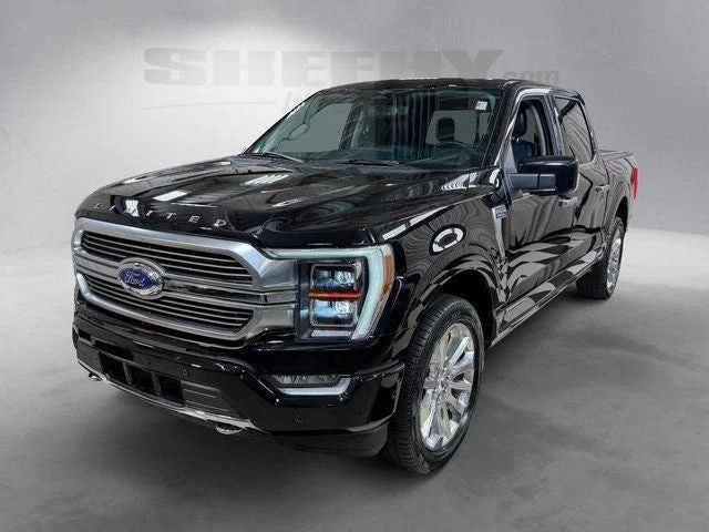 Used 2023 Agate Black Metallic Ford Limited image 17