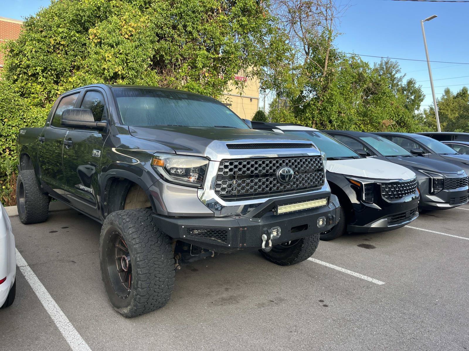 Used 2020 Magnetic Gray Metallic Toyota SR5 image 1
