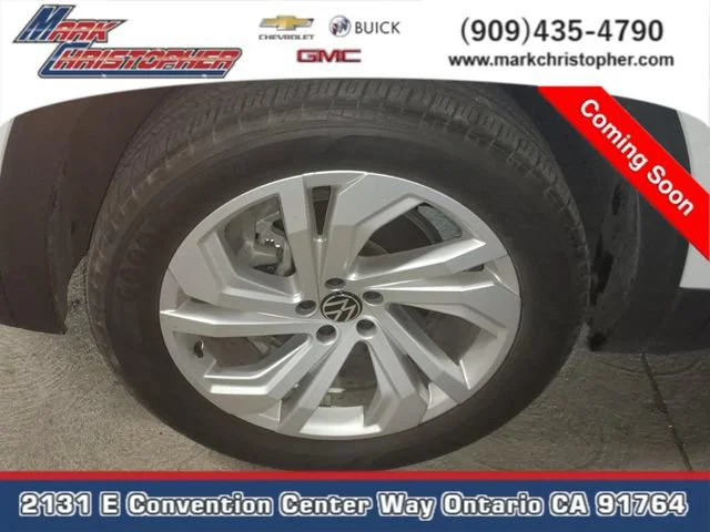 Used 2023 White Volkswagen 3.6L V6 SE w/Technology image 3