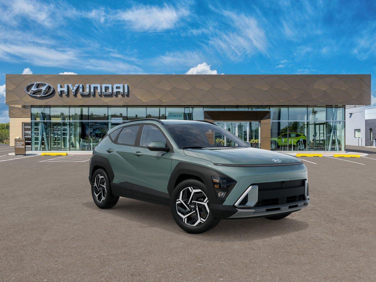 New 2027 Green Hyundai SEL Premium AWD image 2