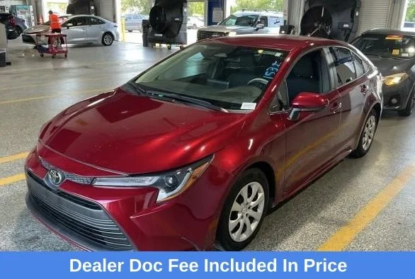 Used 2024 Red Toyota LE image 1