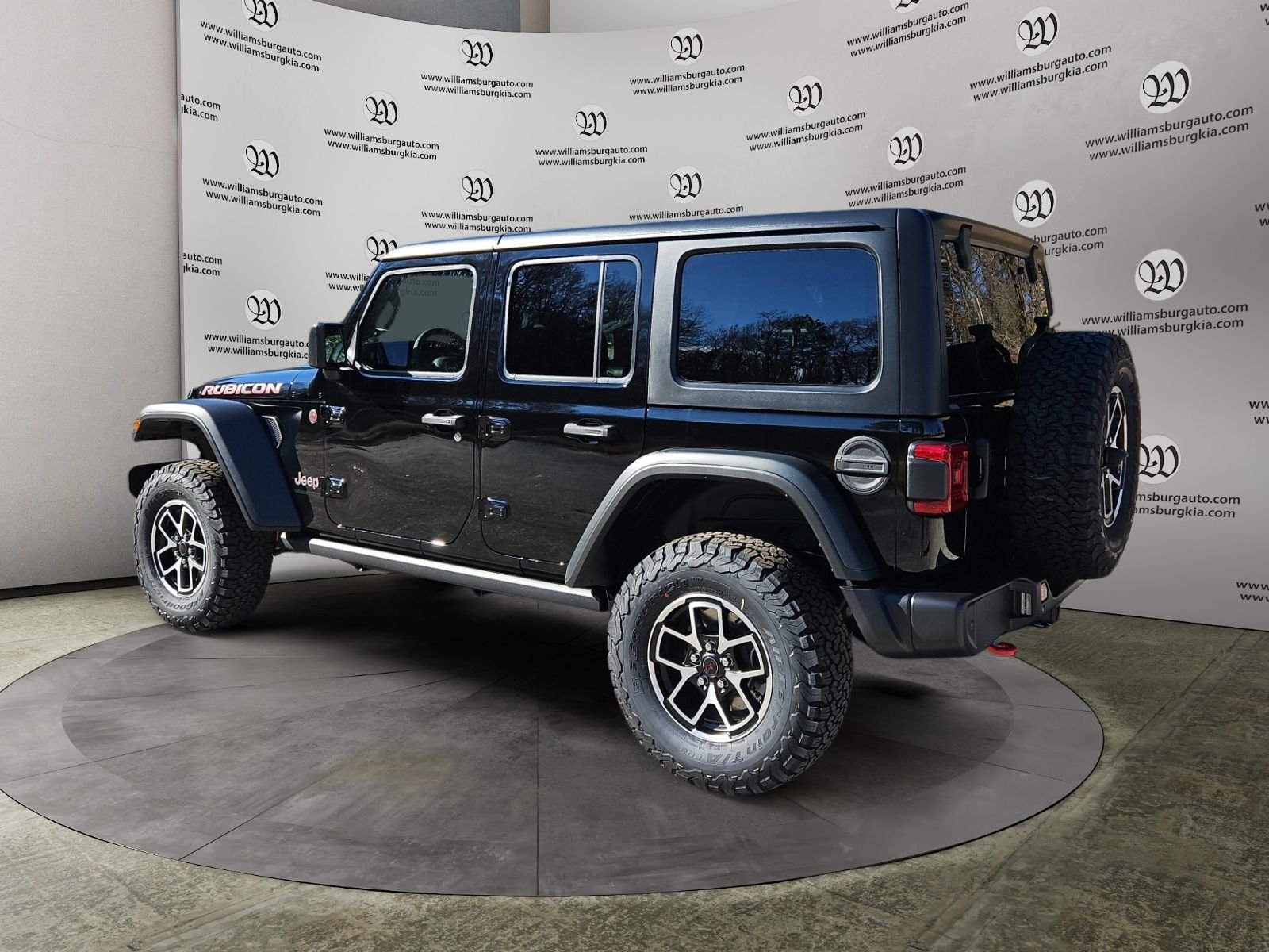 New 2026 Black Clearcoat Jeep Rubicon image 3