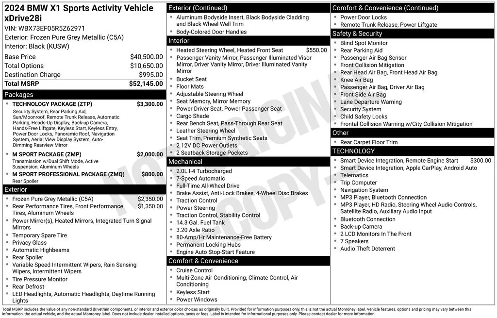 Certified Used 2024 Gray BMW xDrive28i image 2
