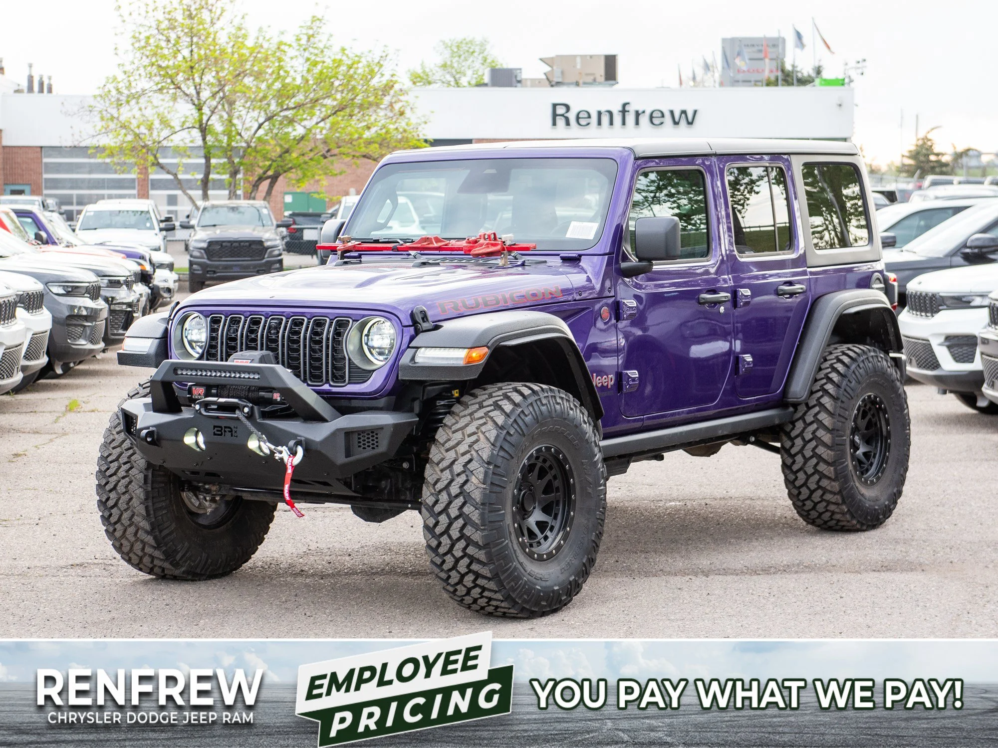New 2026 reign Jeep Rubicon*, 2 Inch Lift, 38 Inch Tires, High Lift Jack image 1