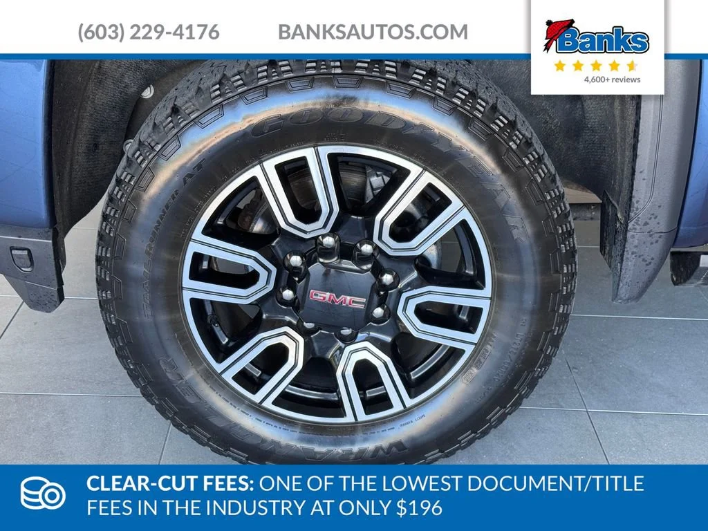 Used 2023 Pacific Blue Metallic GMC AT4 image 4