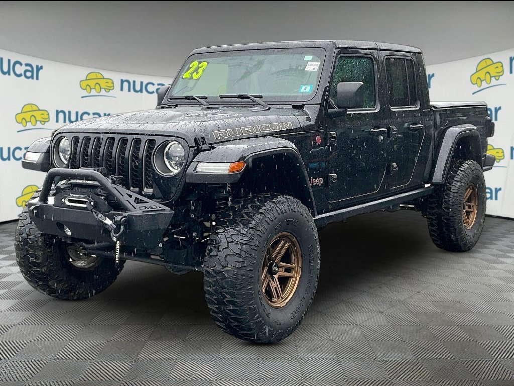 Used 2023 Black Clearcoat Jeep Rubicon image 3