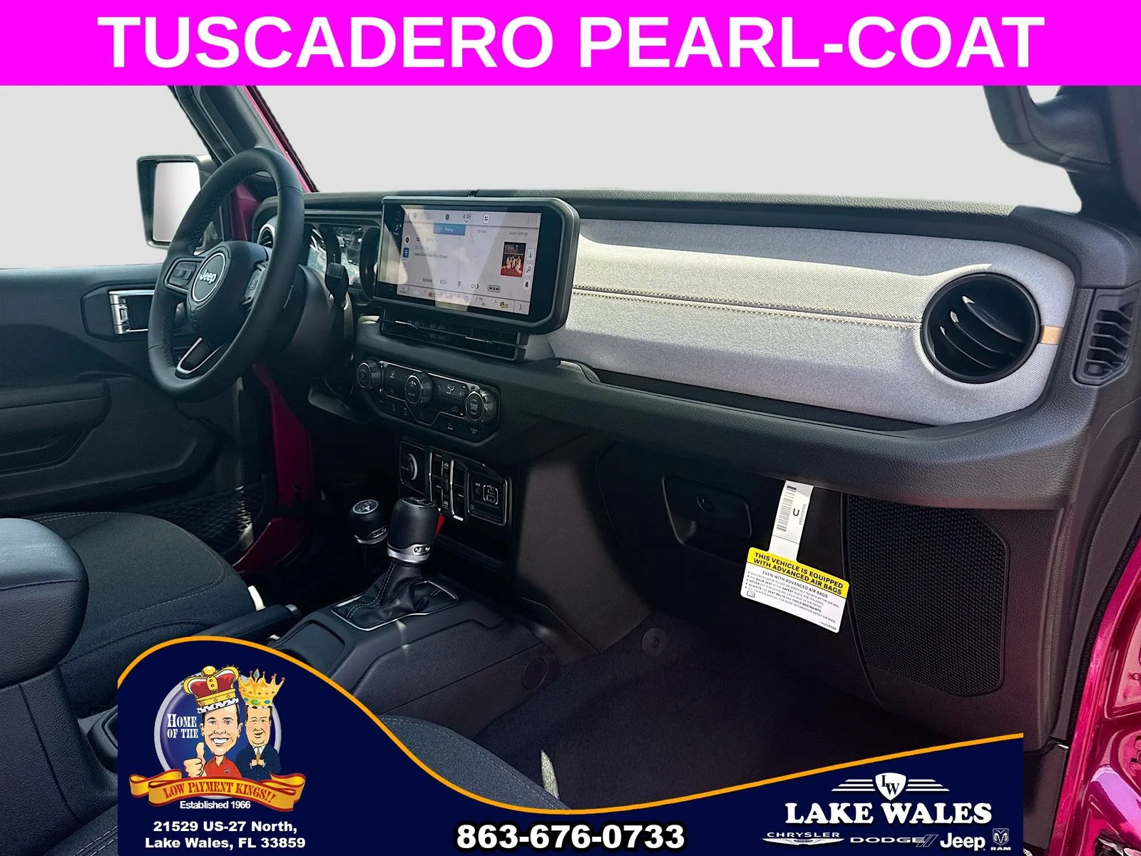 New 2026 Tuscadero Pearl-Coat Exterior Paint Jeep Sport S image 26