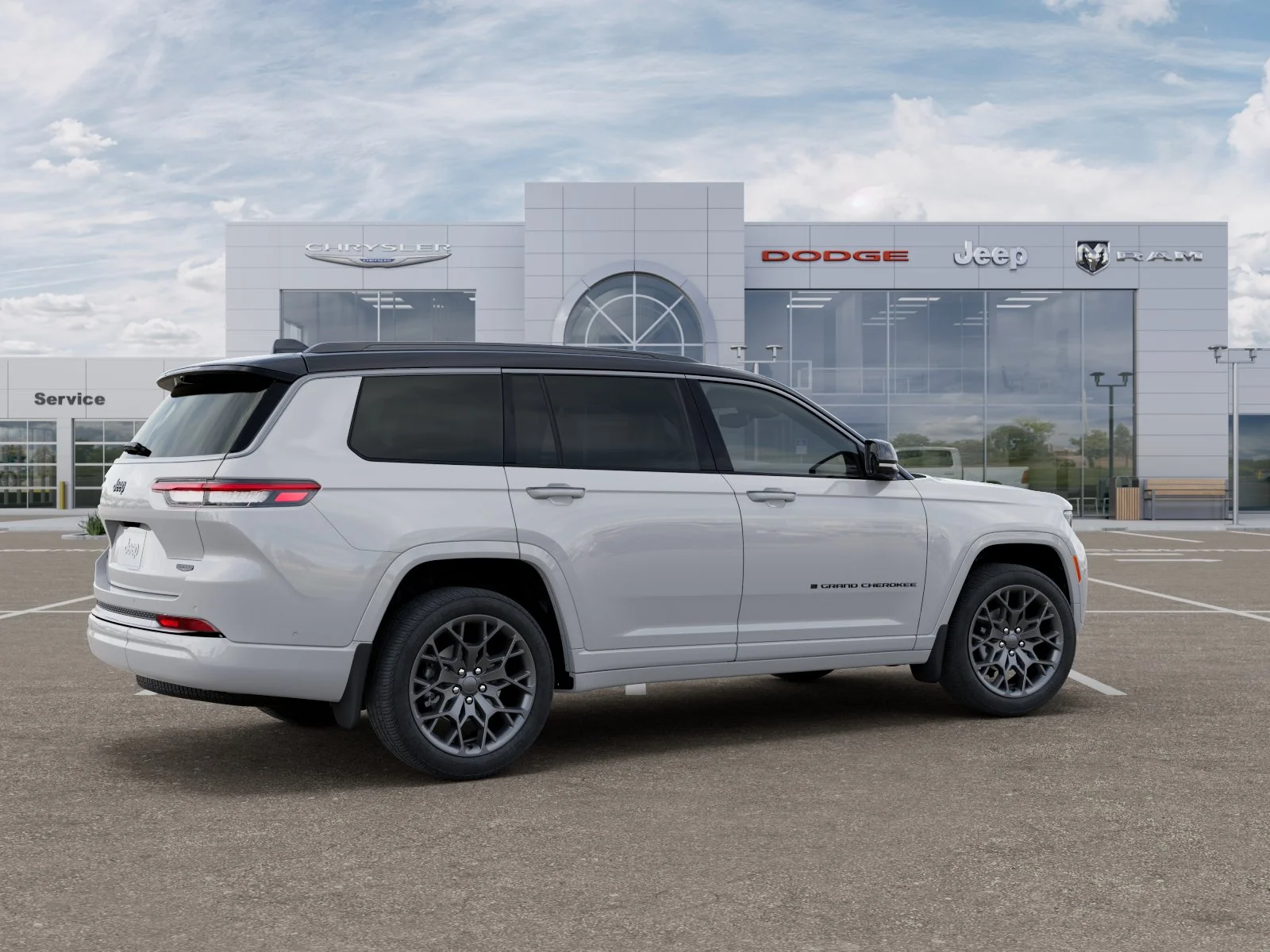 New 2026 Bright White Clear-Coat Exterior Paint Jeep Summit image 32