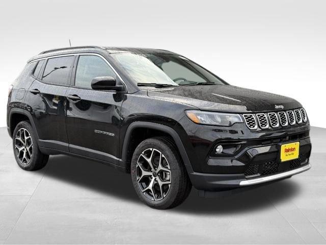 New 2026 Diamond Black Crystal Pearlcoat Jeep Limited image 1