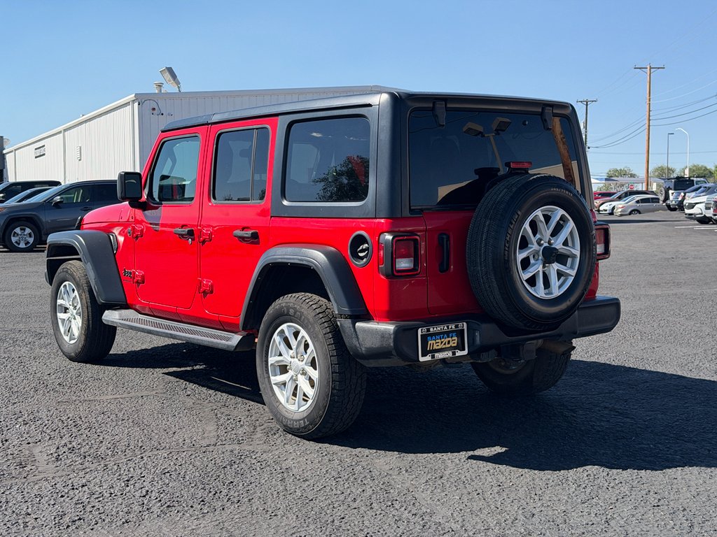 Used 2023 Firecracker Red Clearcoat Jeep Sport S image 6