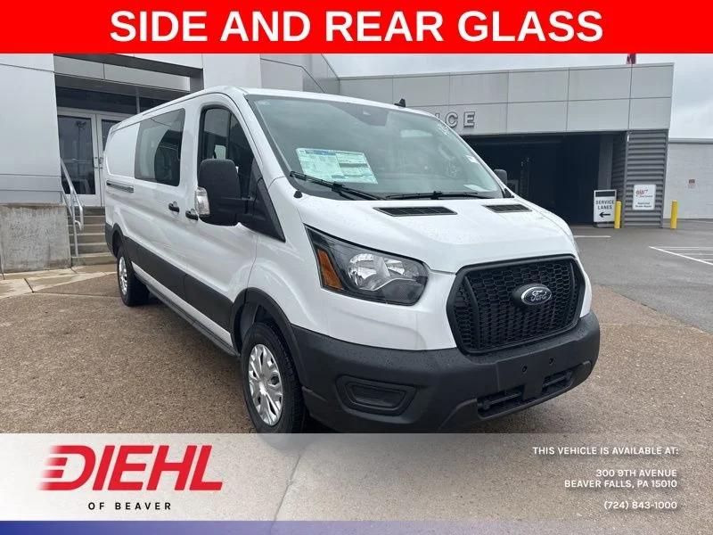New 2025 Oxford White Ford Cargo Van image 1