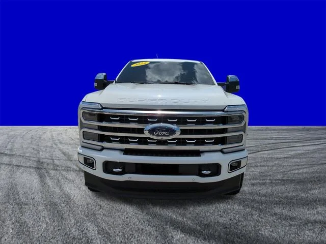 Used 2024 White Metallic Ford Platinum image 9
