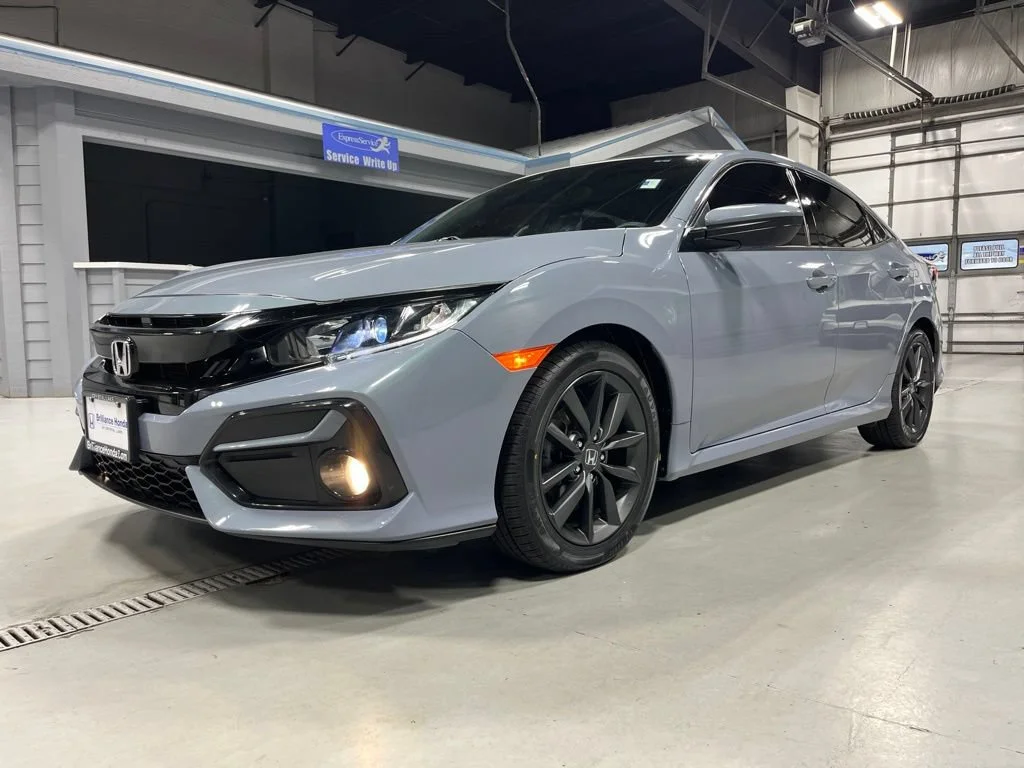 Certified Used 2021 Sonic Gray Pearl Honda EX image 40