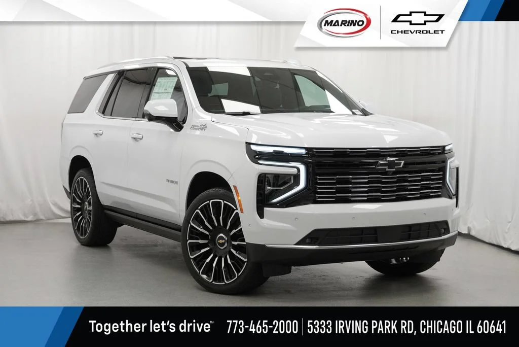New 2026 Polar White Tricoat Chevrolet High Country image 1