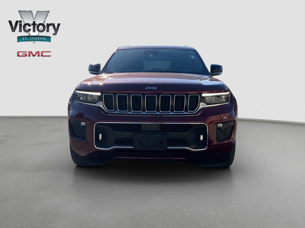 Used 2022 Jeep Grand Cherokee Overland with VIN 1C4RJHDG8N8544507 for sale in Kansas City