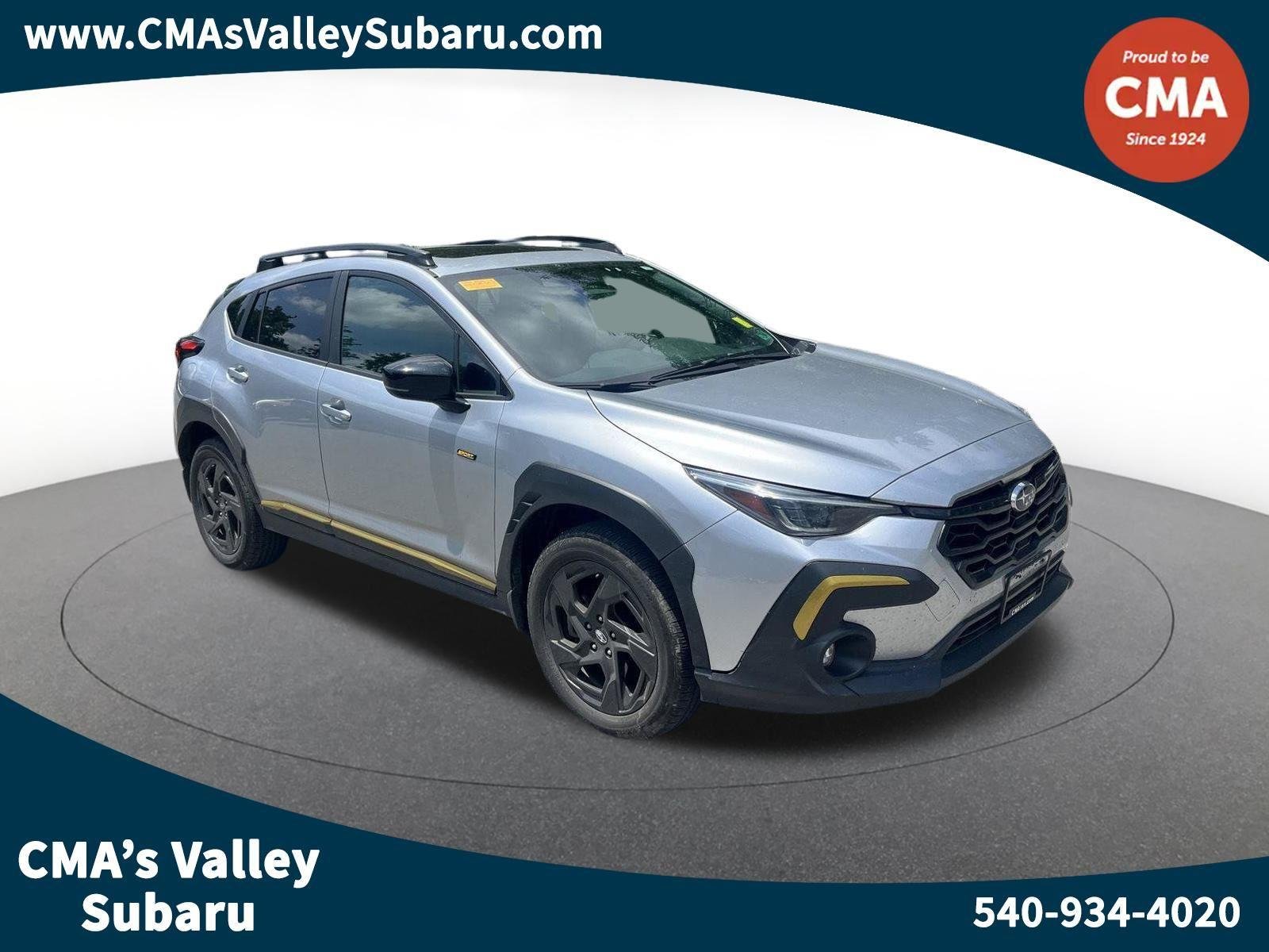 Used 2025 Ice Silver Metallic Subaru Sport image 1