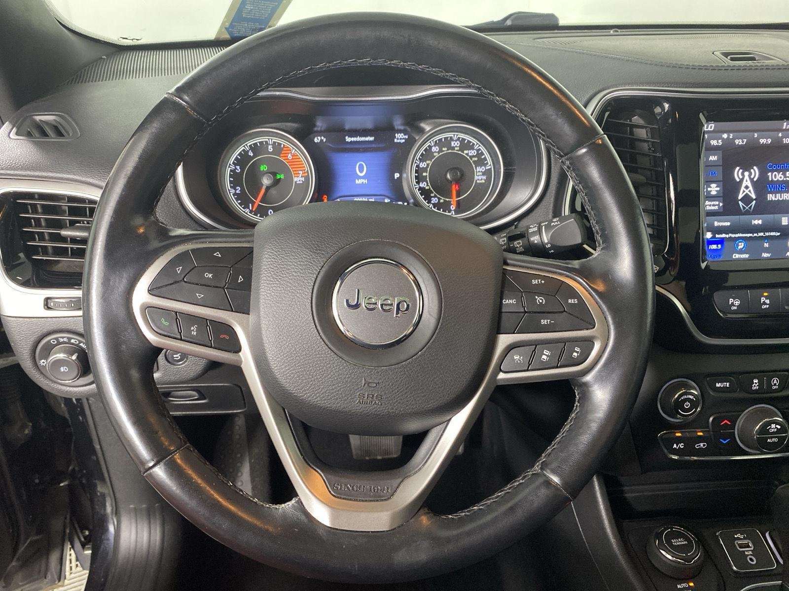 Used 2021 Diamond Black Crystal Pearlcoat Jeep High Altitude image 15