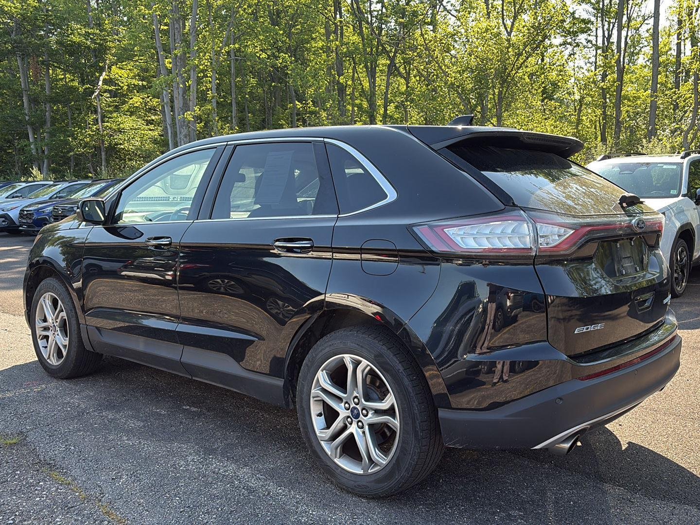 Used 2018 Shadow Black Ford Titanium image 4