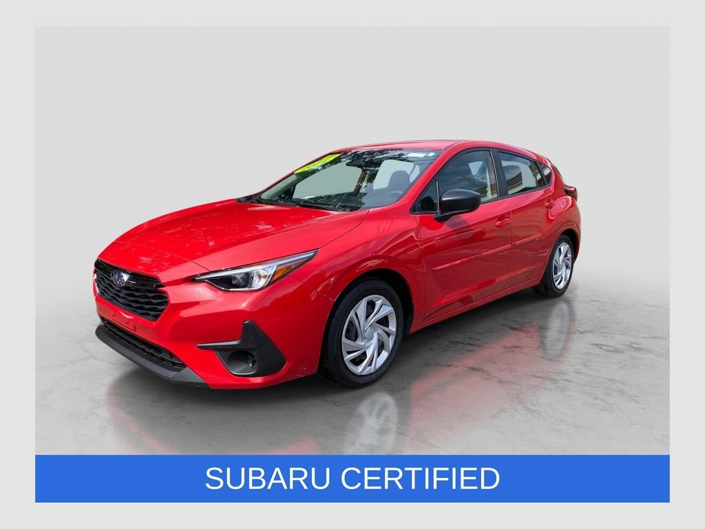 Used 2024 Red Subaru Base image 1