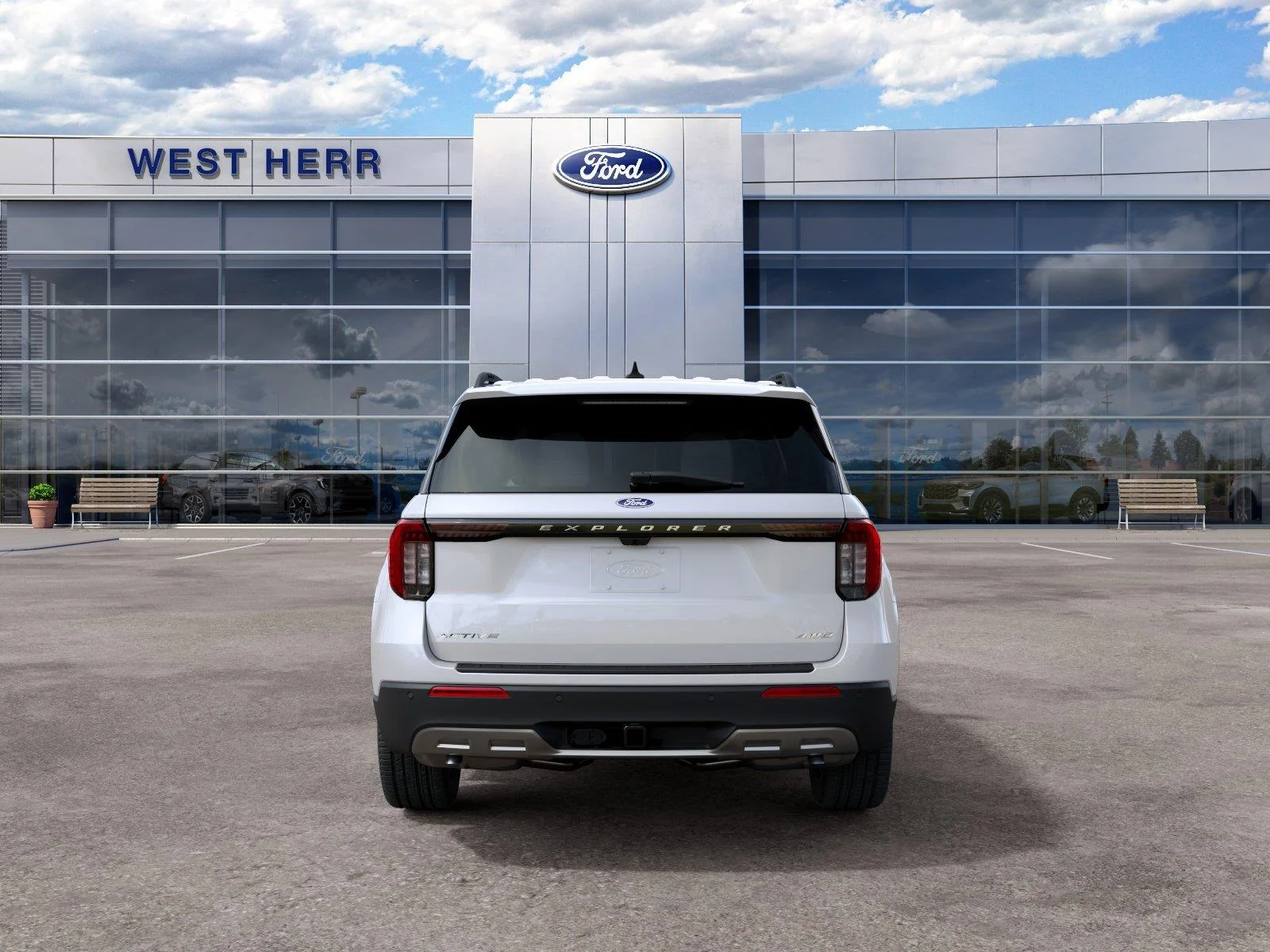 New 2027 Star White Metallic Tri-Coat Ford Active image 5