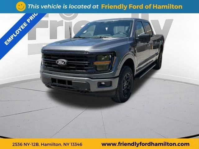 New 2026 Carbonized Gray Metallic Ford XLT image 1