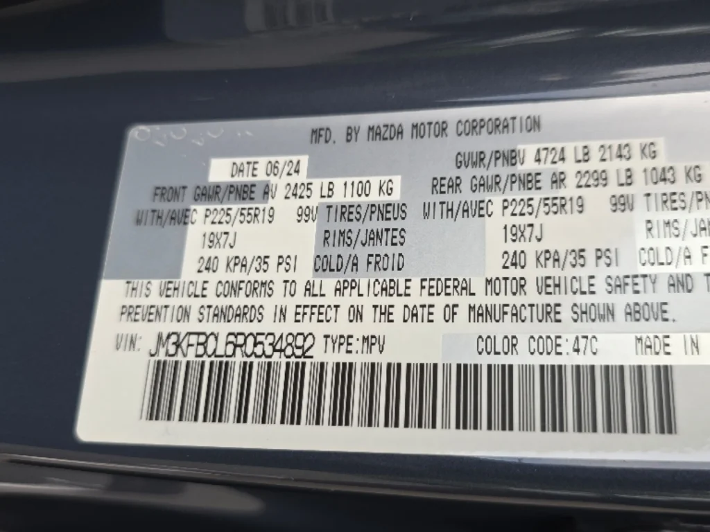 Used 2024 Polymetal Gray Metallic Mazda 2.5 S Carbon Edition image 36