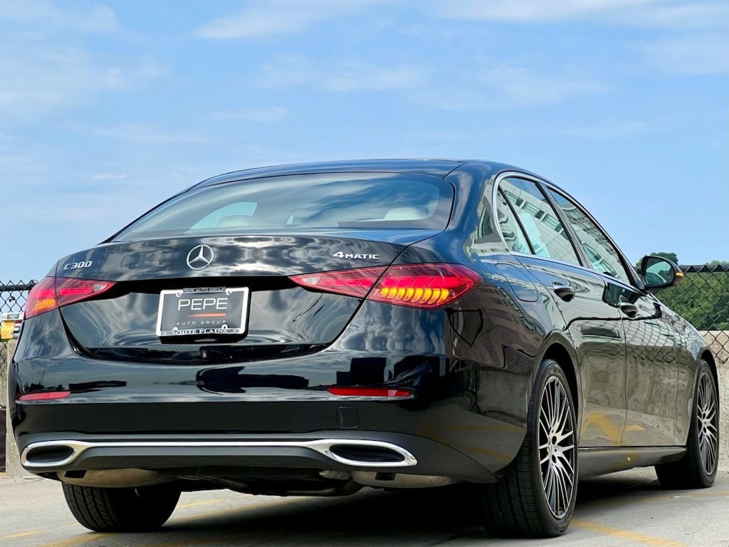 Certified Used 2022 Black Mercedes-Benz C 300 image 7