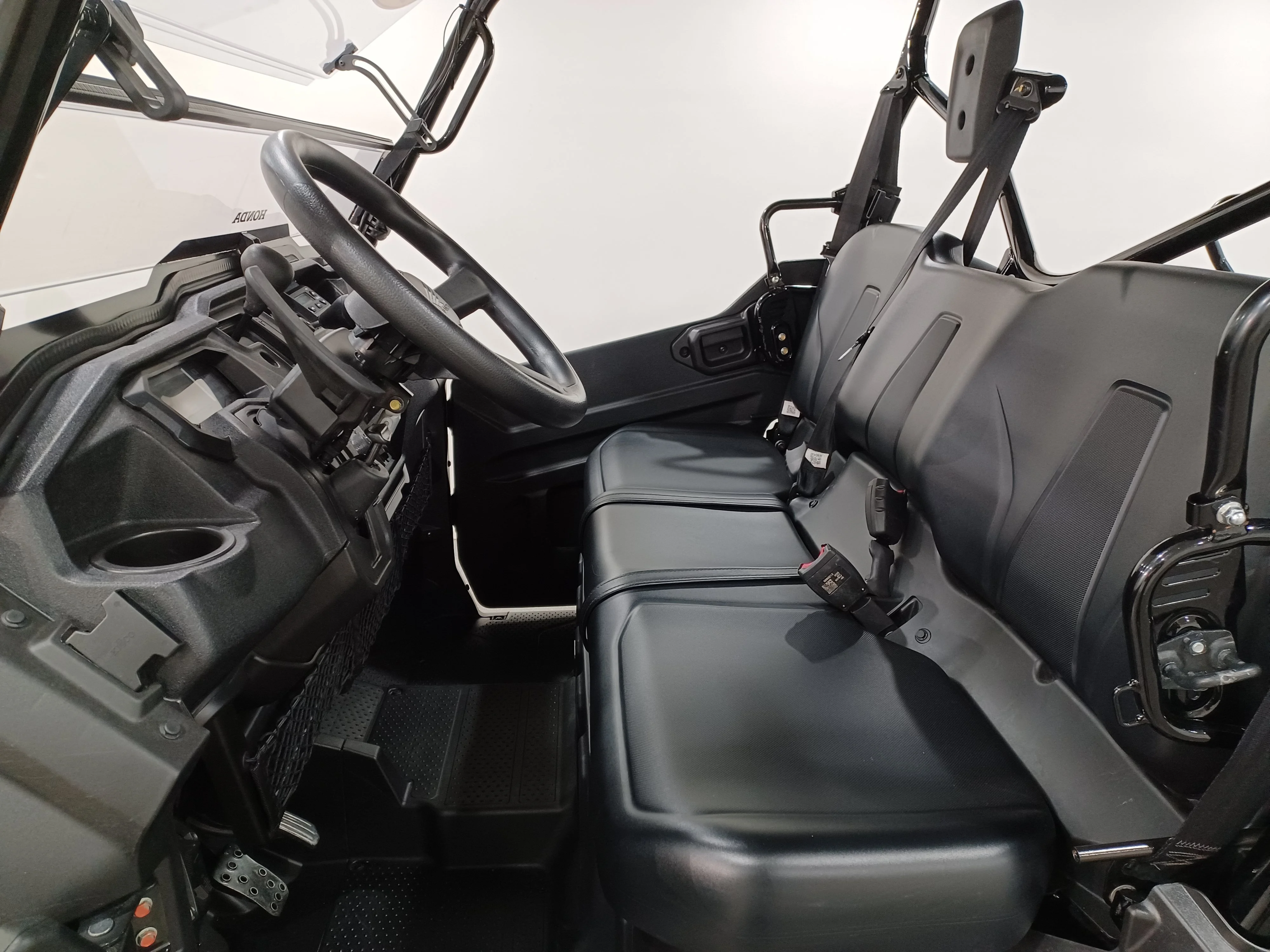 Used 2025 Matte Timberwolf Grey Metallic Honda Trail Special Edition*1000cc Engine | 6spd DCT | i-4x4 | Fox Shocks | SSV Works Audio | WARN Winch image 9