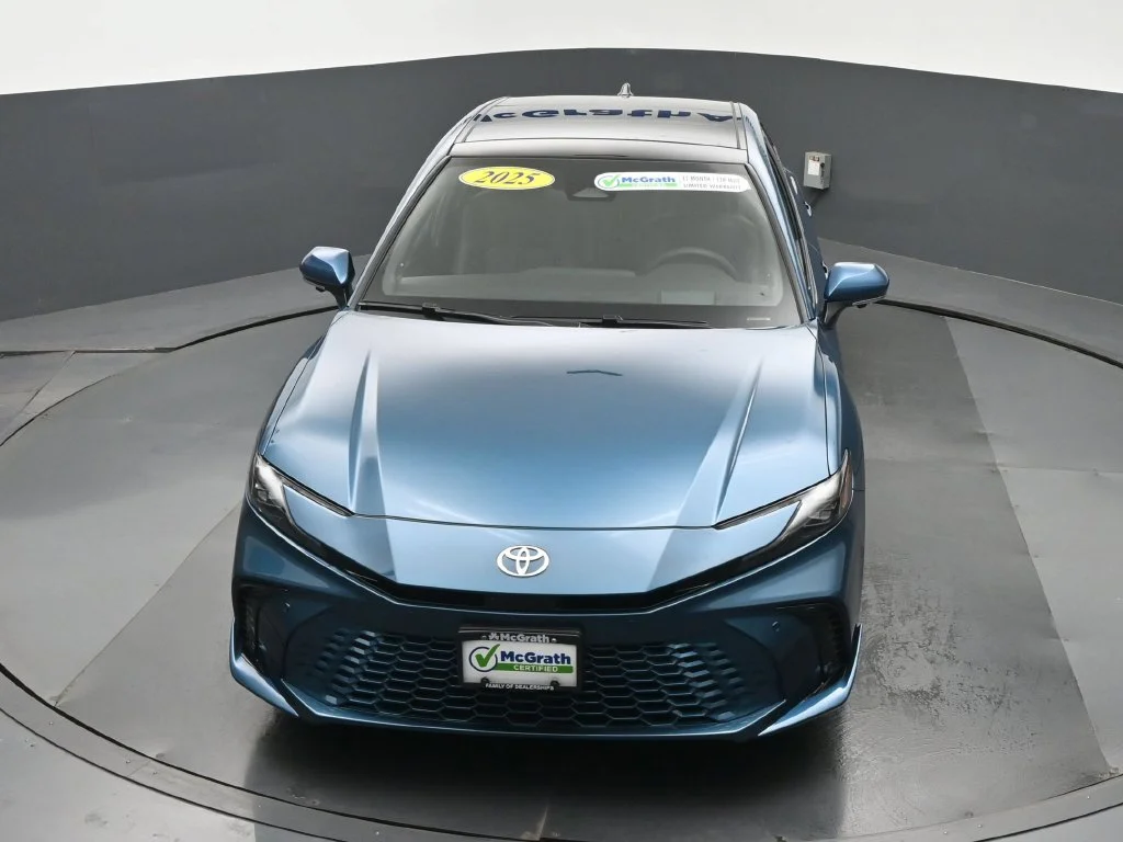 Certified Used 2025 Blue Toyota XSE image 28