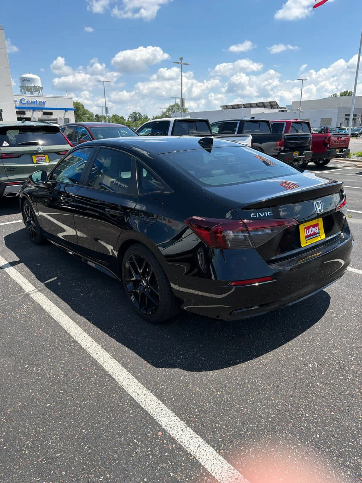 Used 2025 Crystal Black Pearl Honda Sport image 7