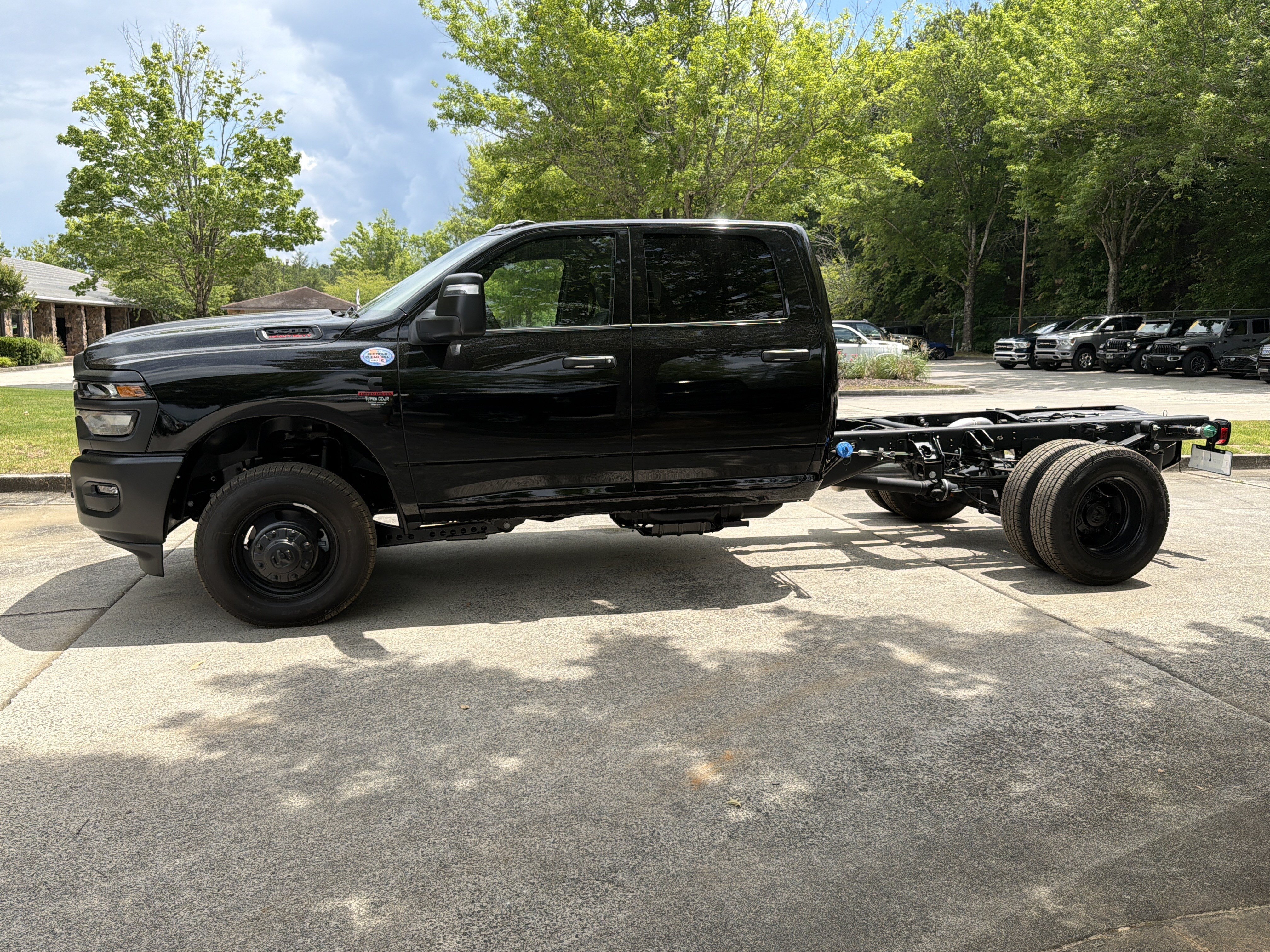New 2026 Diamond Black Crystal Pearlcoat RAM Tradesman image 4