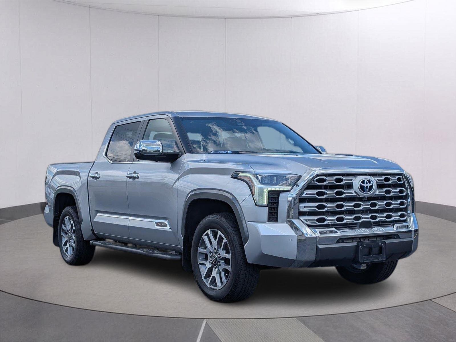 Used 2024 Celestial Silver Metallic Toyota 1794 Edition Hybrid image 9