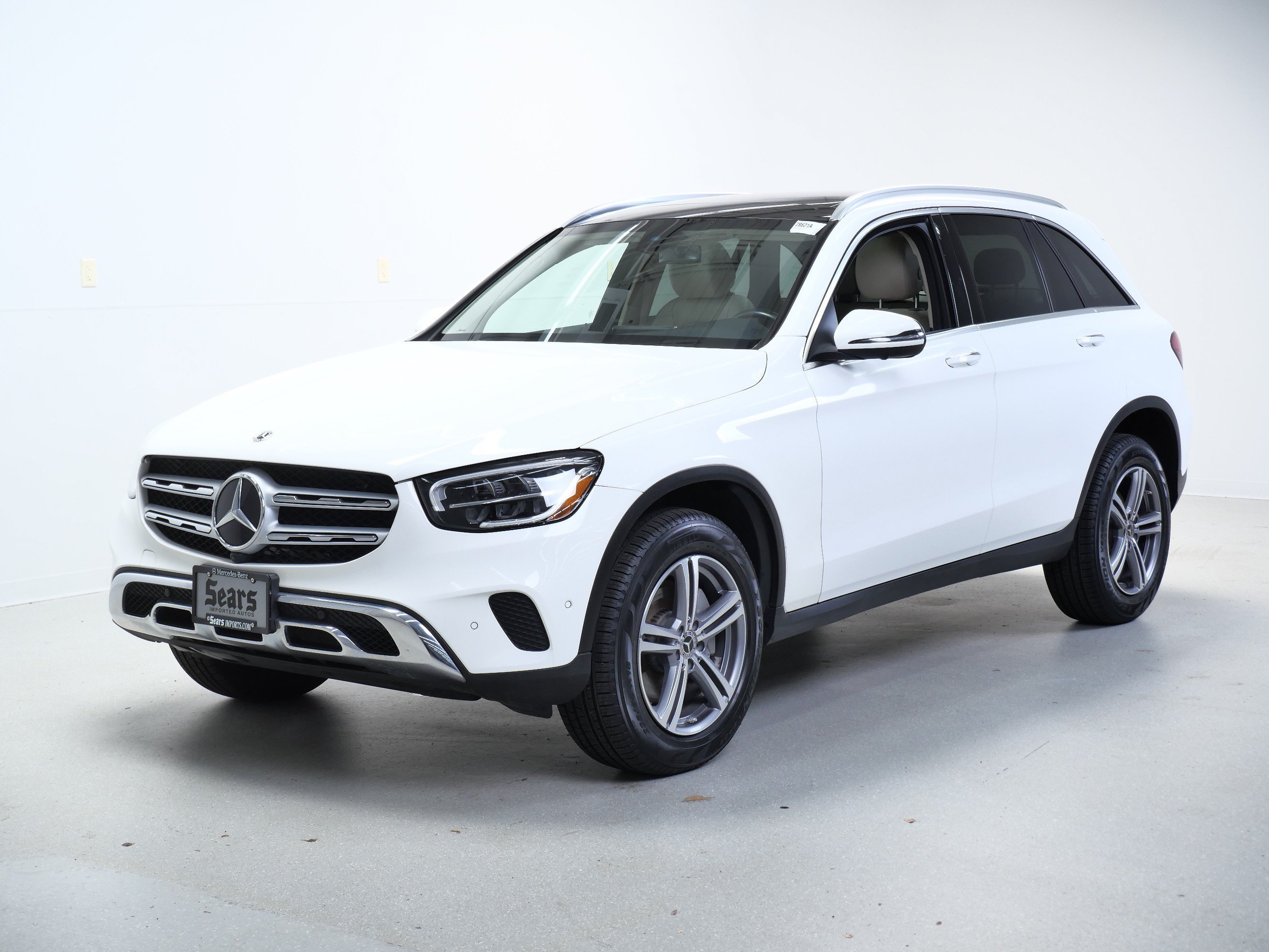 Used 2021 Polar White Mercedes-Benz GLC 300 image 9