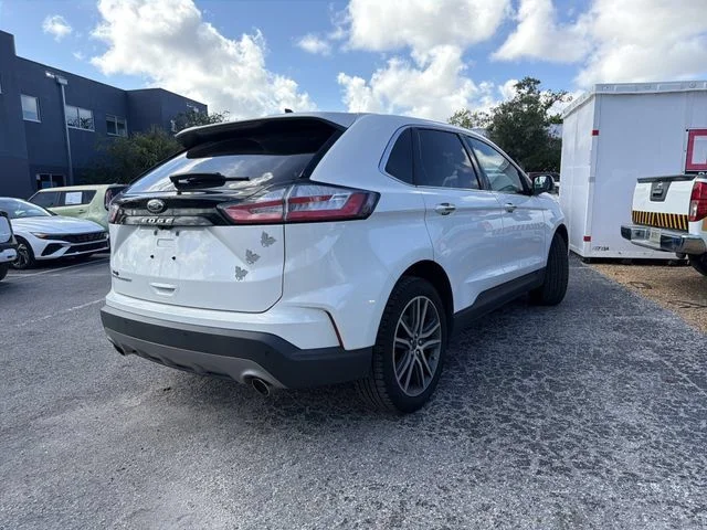 Used 2021 White Ford Titanium image 5
