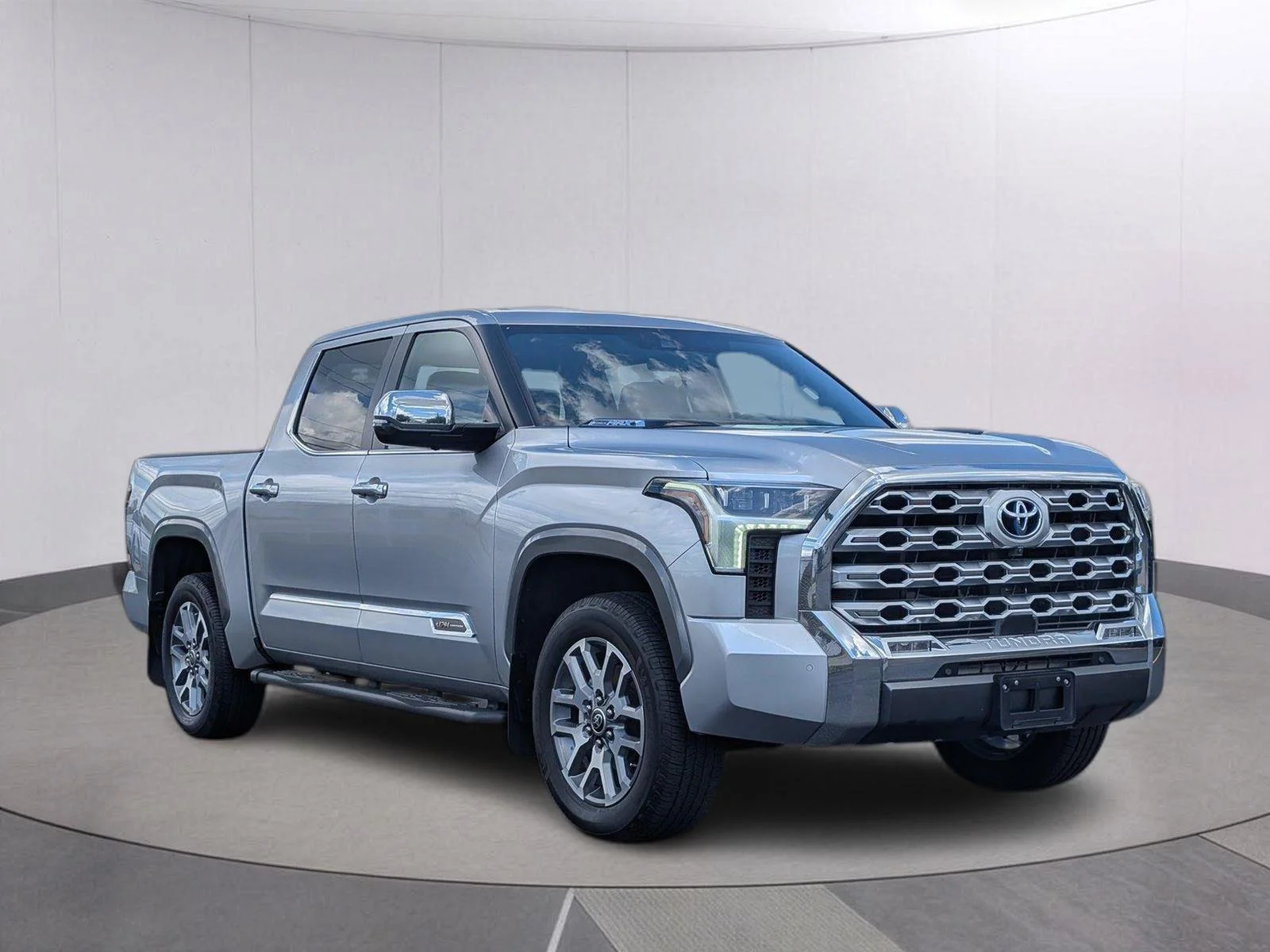 Used 2024 Celestial Silver Metallic Toyota 1794 Edition Hybrid image 9